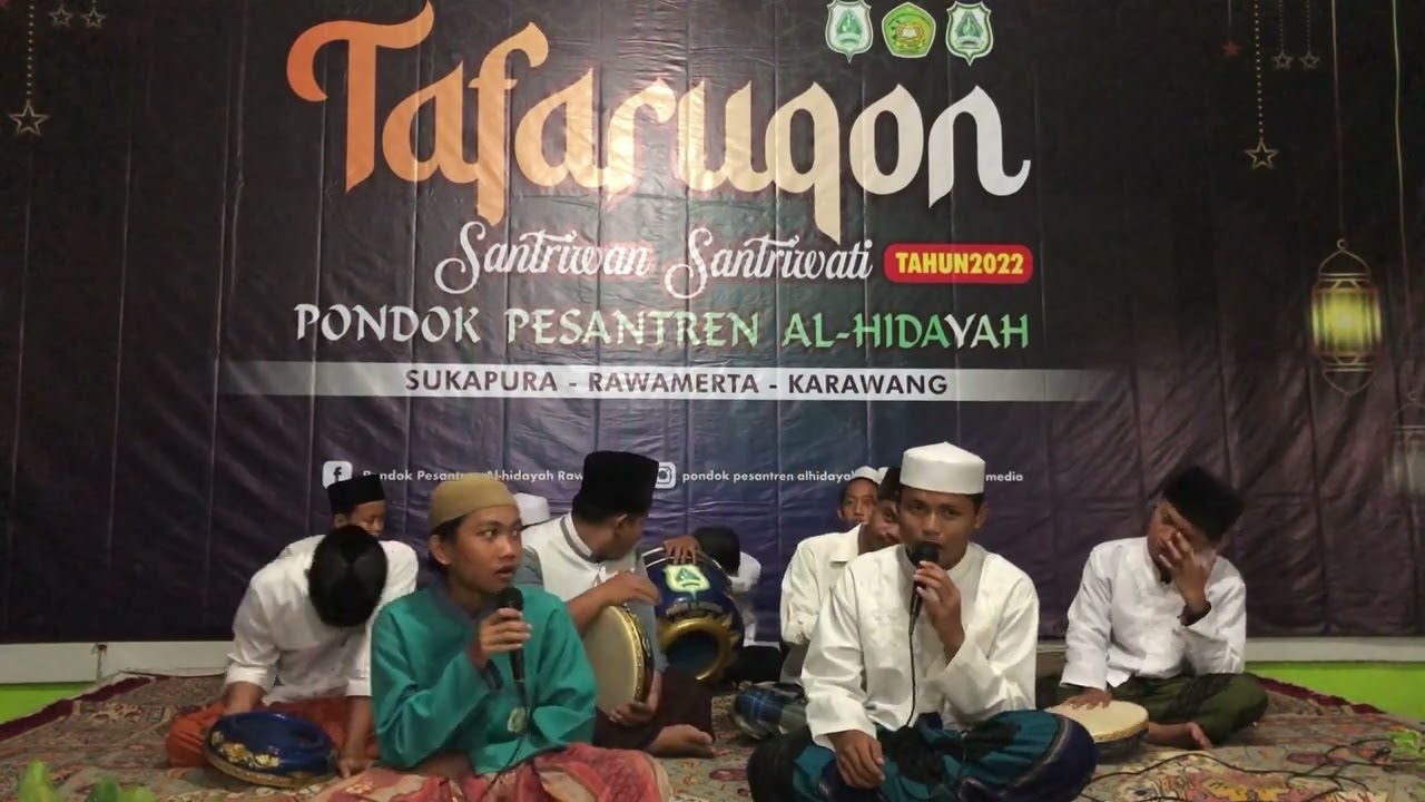 Tafaruqon Santriwan & Santriwati Al-Hidayah Rawamerta diiringi hadroh Alhidayah